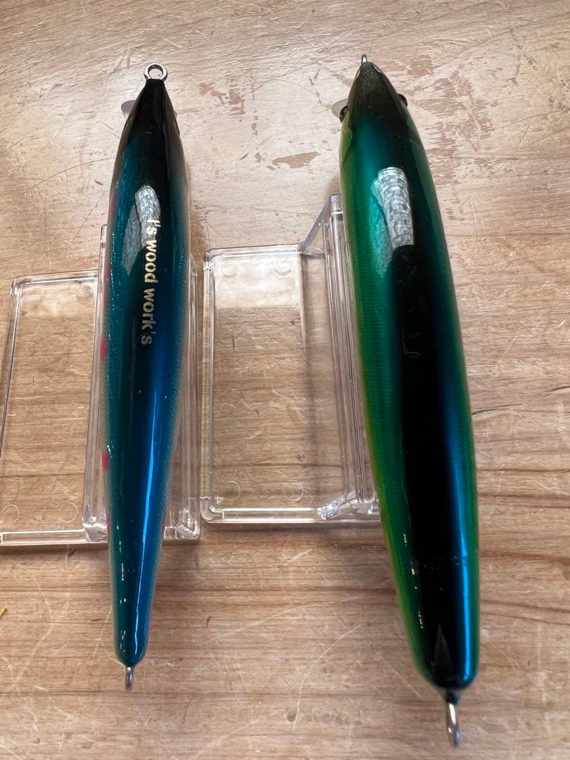 イ*ウ様 サクラマスミノー　I’s wood works 90F&STワークス9