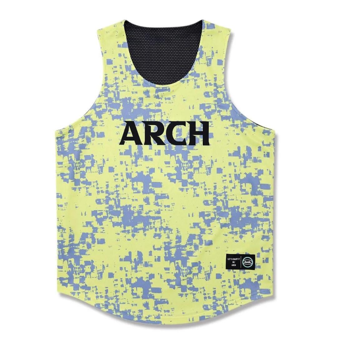【未使用品】Arch grid faded rev. tank Lサイズ