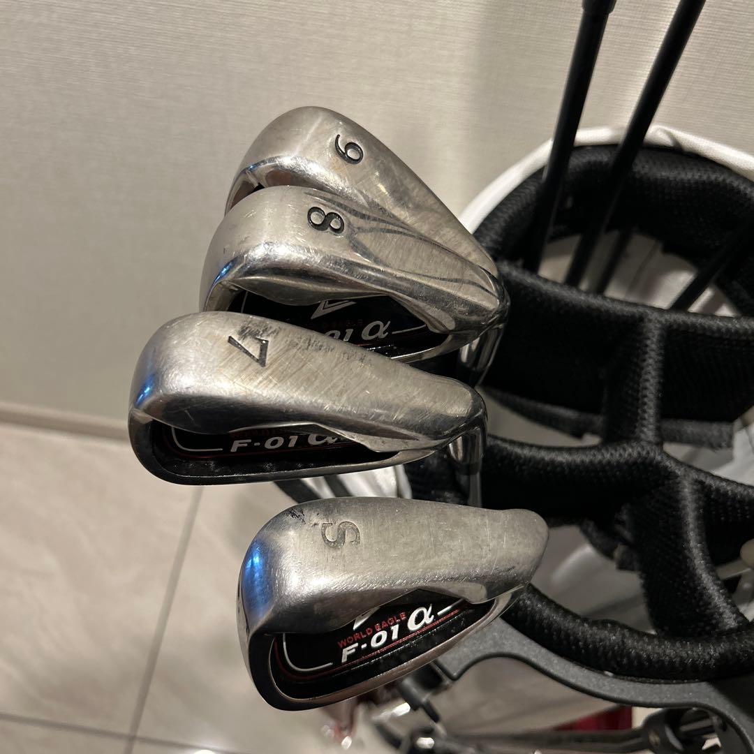 World Eagle F01-α ゴルフクラブセット 右用 ゴルフバッグ付き