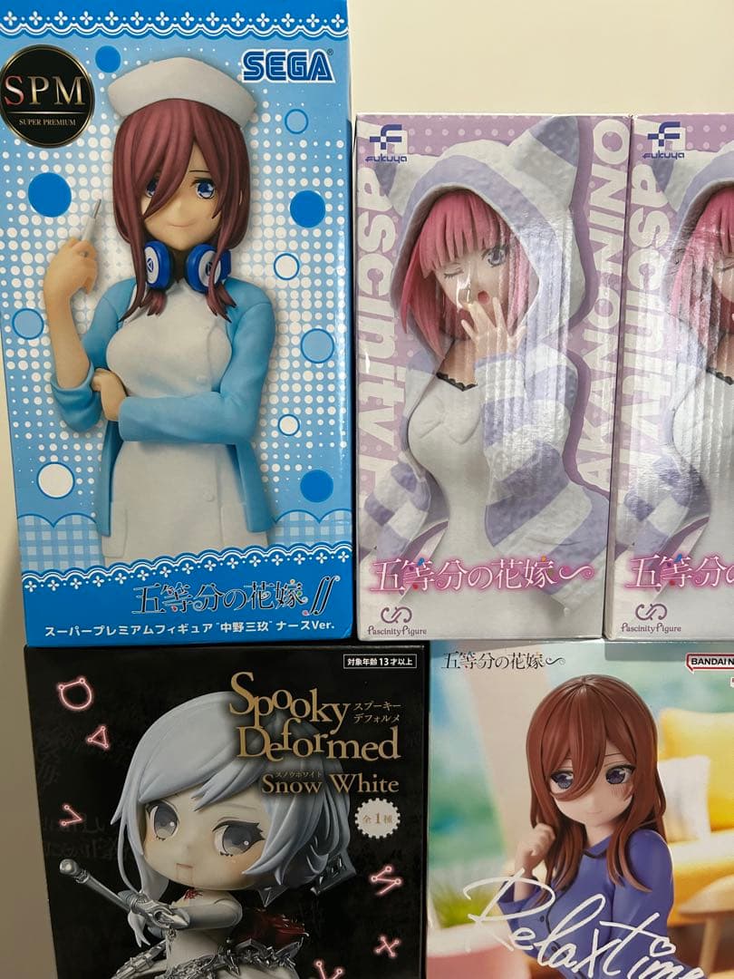 フィギュアおまとめ売り　五等分の花嫁他　13点