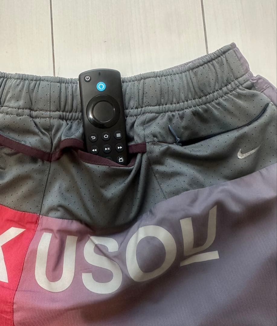 NIKE UNDERCOVER GYAKUSOU バイカラー ランニングパンツ
