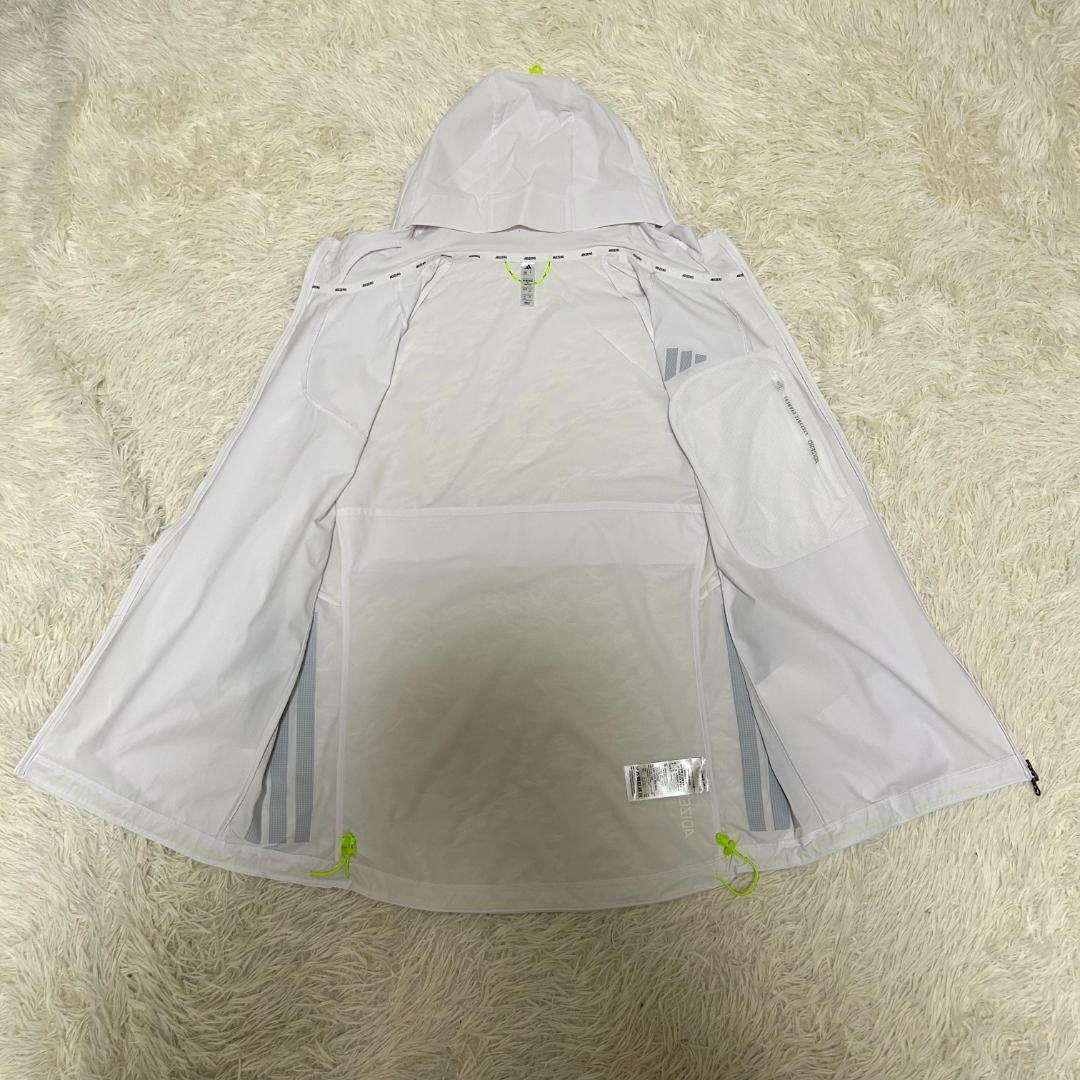 人気　adidas　アディダス　ランニングウェア　ナイロンジャケット　2XL
