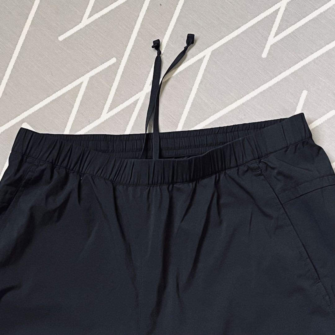 THE NORTH FACE ブラックナイロンパンツ/NB82185/Lサイズ