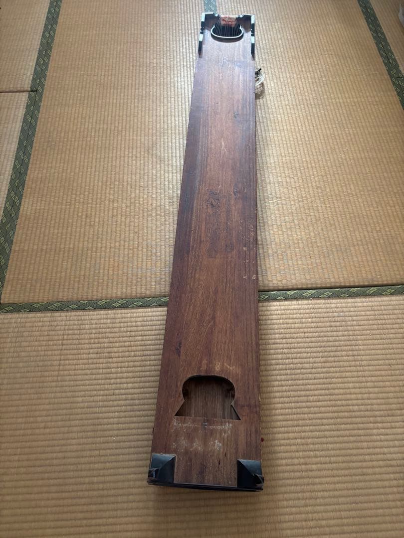 木製 13弦琴 茶色