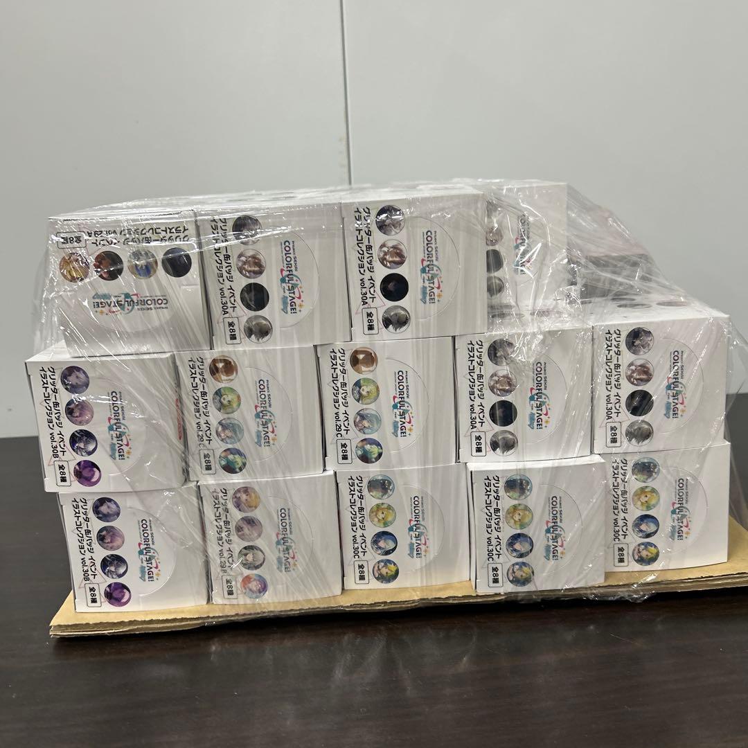 【新品未開封】プロセカ グリッター缶バッジ BOXまとめ売り（Vol.29/30