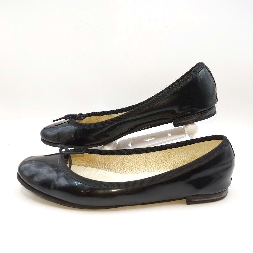 箱付 レペット repetto サンドリオン エナメル バレエシューズ 23