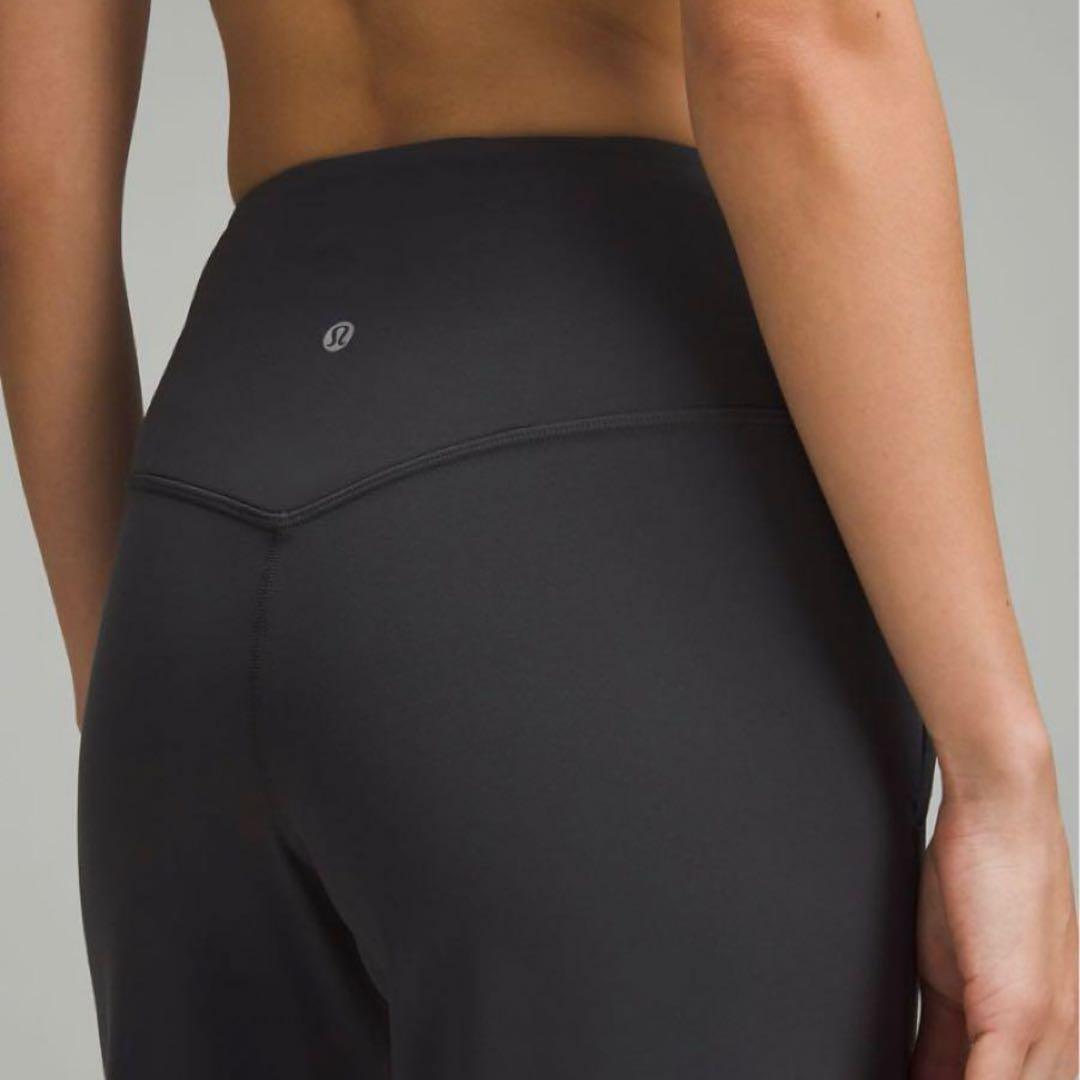 ルルレモン Align™ ワイドレッグパンツ Asia Fit ダークグレー