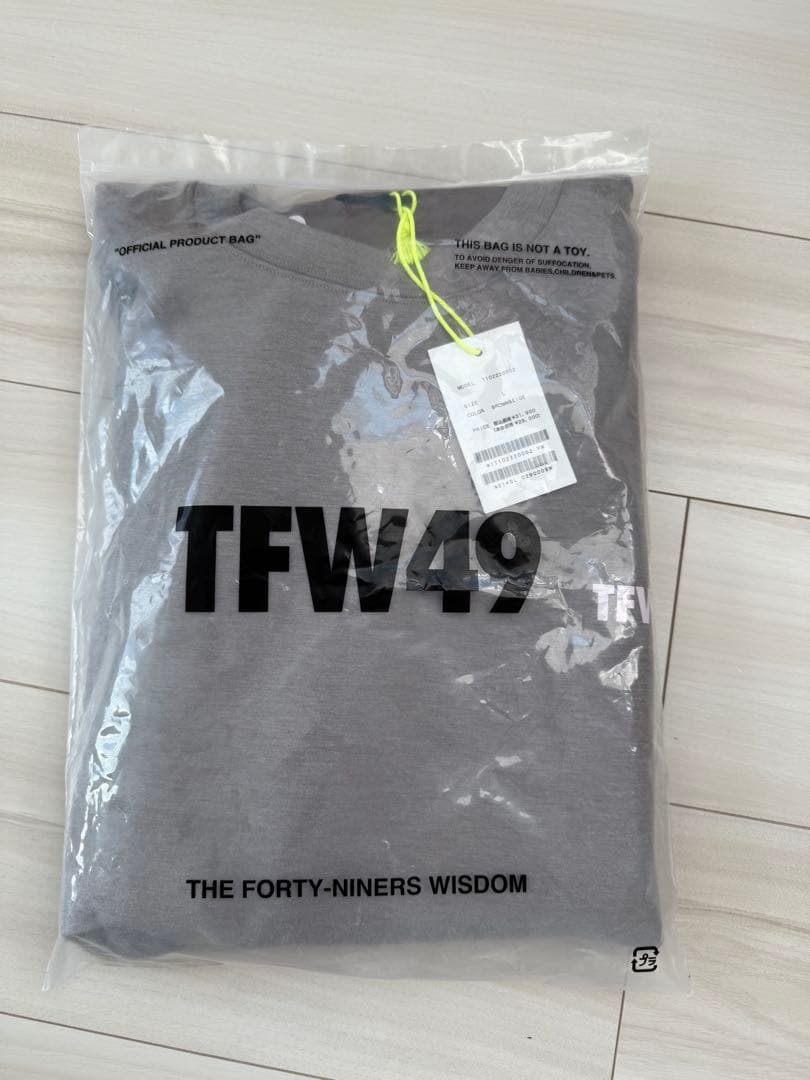 メンズウェア TFW49 CARDBOARD LONG SLEEVE CREW