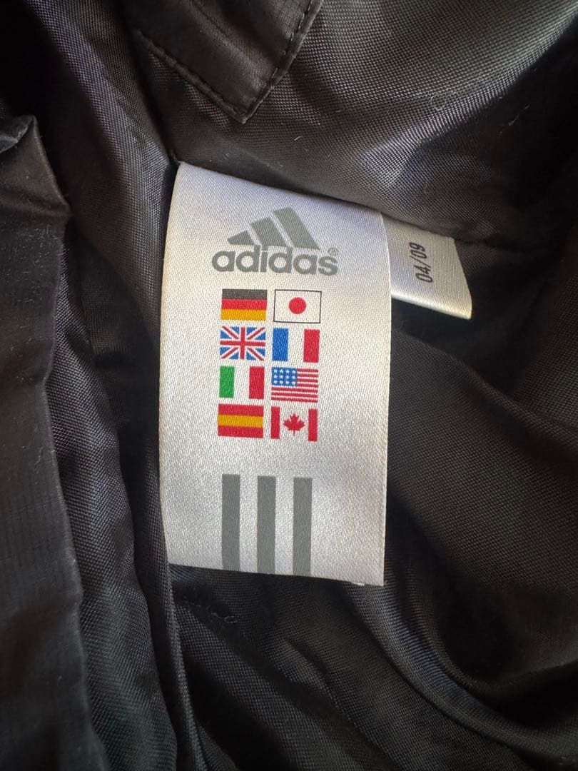 HRTE様　adidas CLIMAPROOF 肉厚　ダウン　ベンチコート　黒