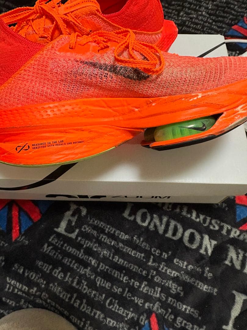 スパイク・シューズ NIKE AIR ZOOM ALPHAFLY NEXT%2 25.0cm