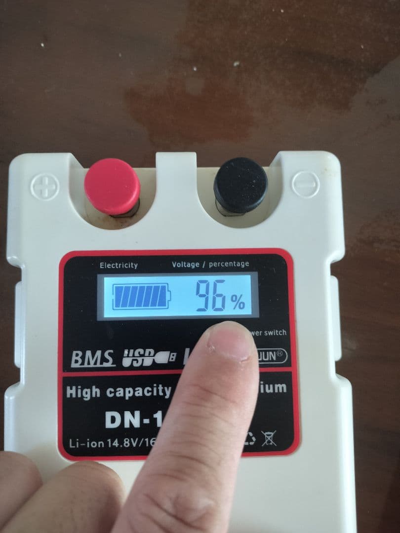 電動リール バッテリーDM-1700NS 高容量リチウム電池