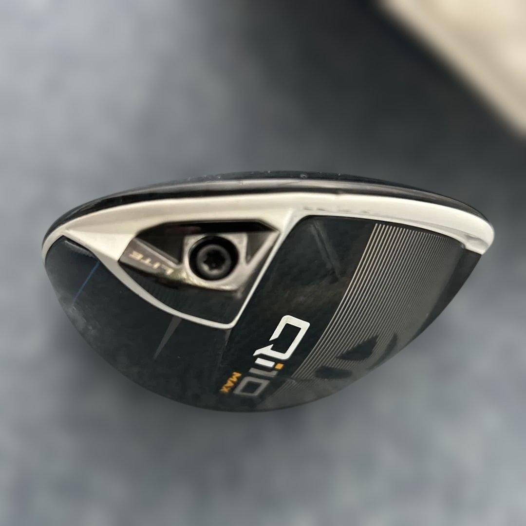 《テーラーメイド》Qi10 MAX LITE ドライバーヘッド＋ヘッドカバー
