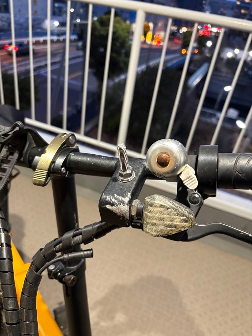 glafit 折りたたみ電動自転車 走行77km 予備バッテリー 東京手渡し可