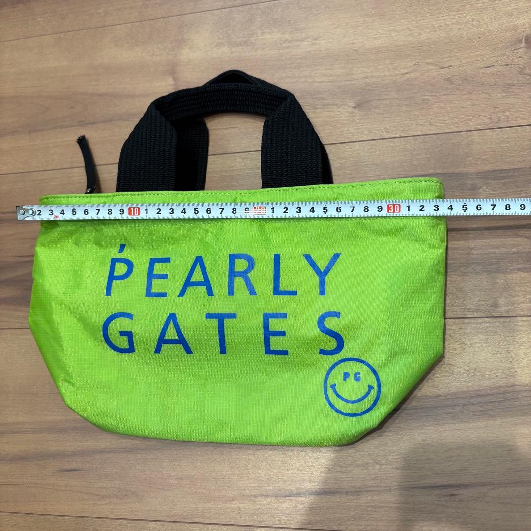 パーリーゲイツ PEARLYGATES カートバッグ 蛍光グリーン