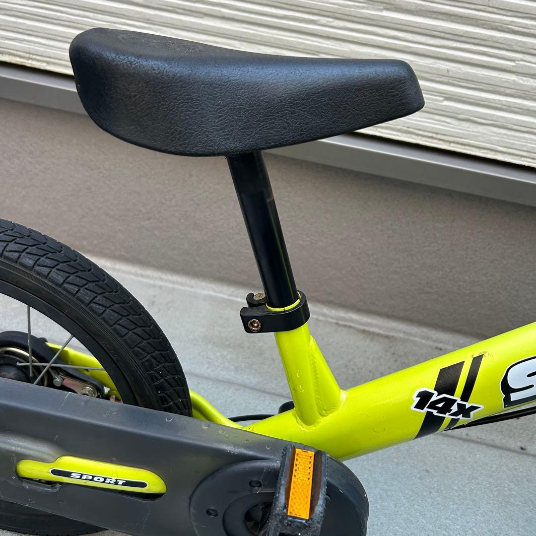 STRIDER 14X 幼児用自転車 ライムイエロー　ストライダー