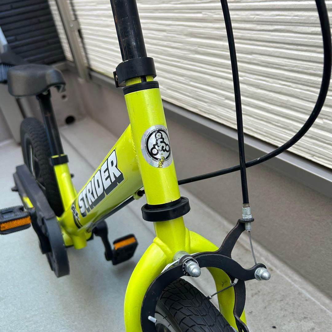 STRIDER 14X 幼児用自転車 ライムイエロー　ストライダー