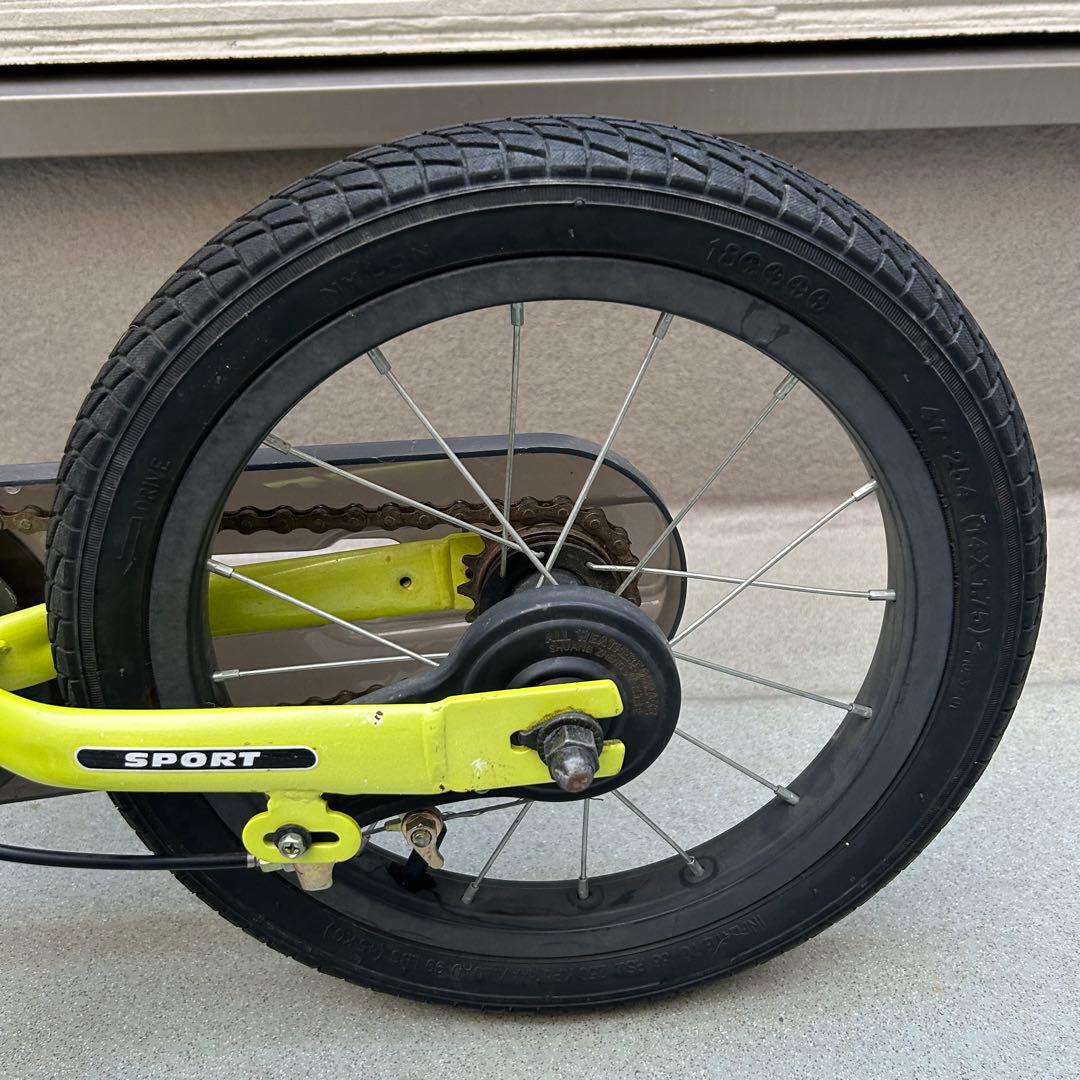 STRIDER 14X 幼児用自転車 ライムイエロー　ストライダー