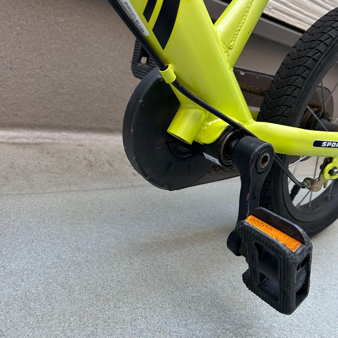 STRIDER 14X 幼児用自転車 ライムイエロー　ストライダー