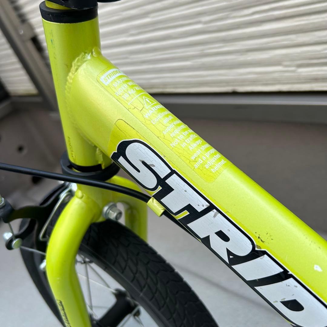 STRIDER 14X 幼児用自転車 ライムイエロー　ストライダー