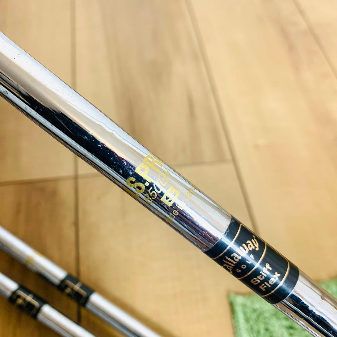 【名器】Callaway BIG BERTHA アイアン 6本セット 右利き
