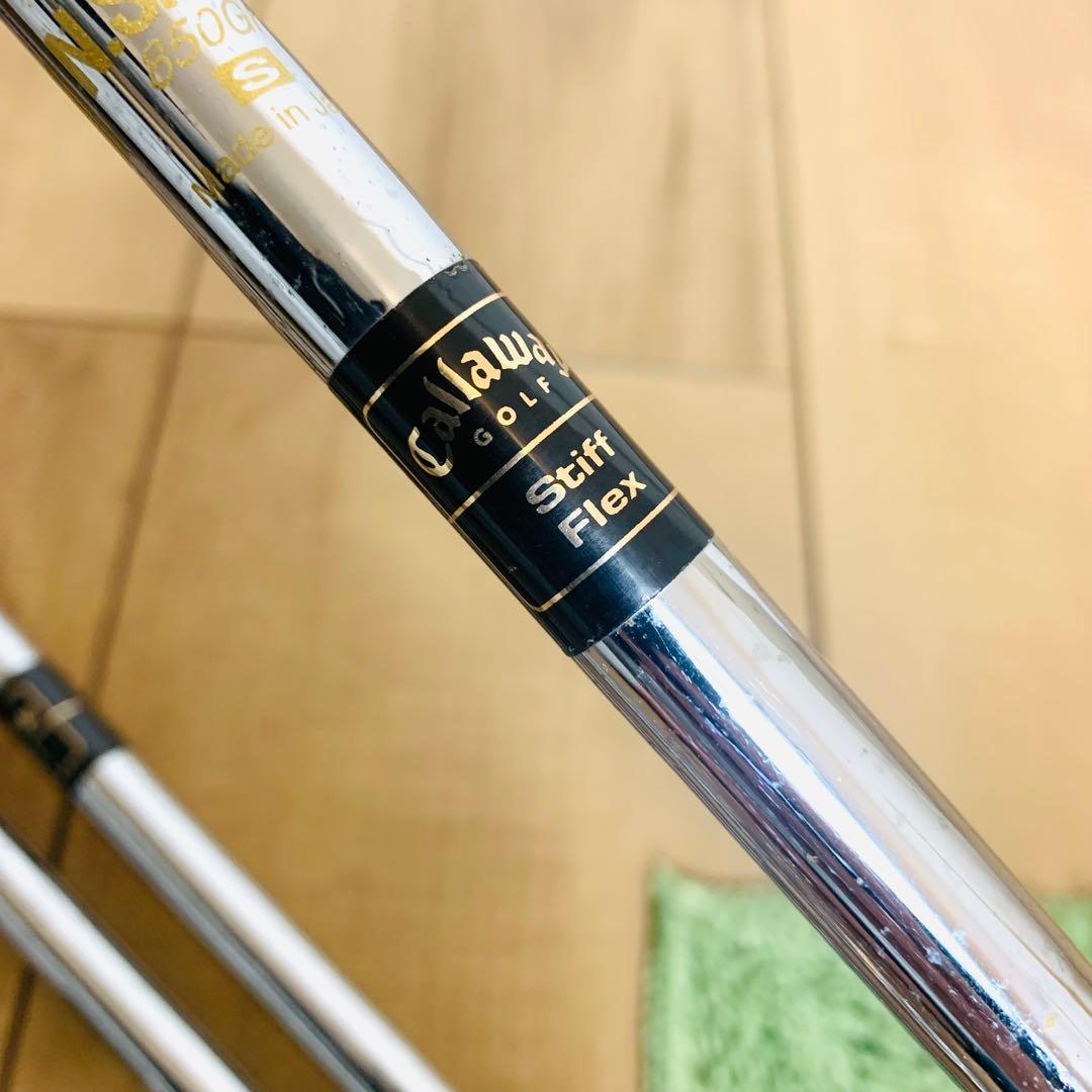 【名器】Callaway BIG BERTHA アイアン 6本セット 右利き