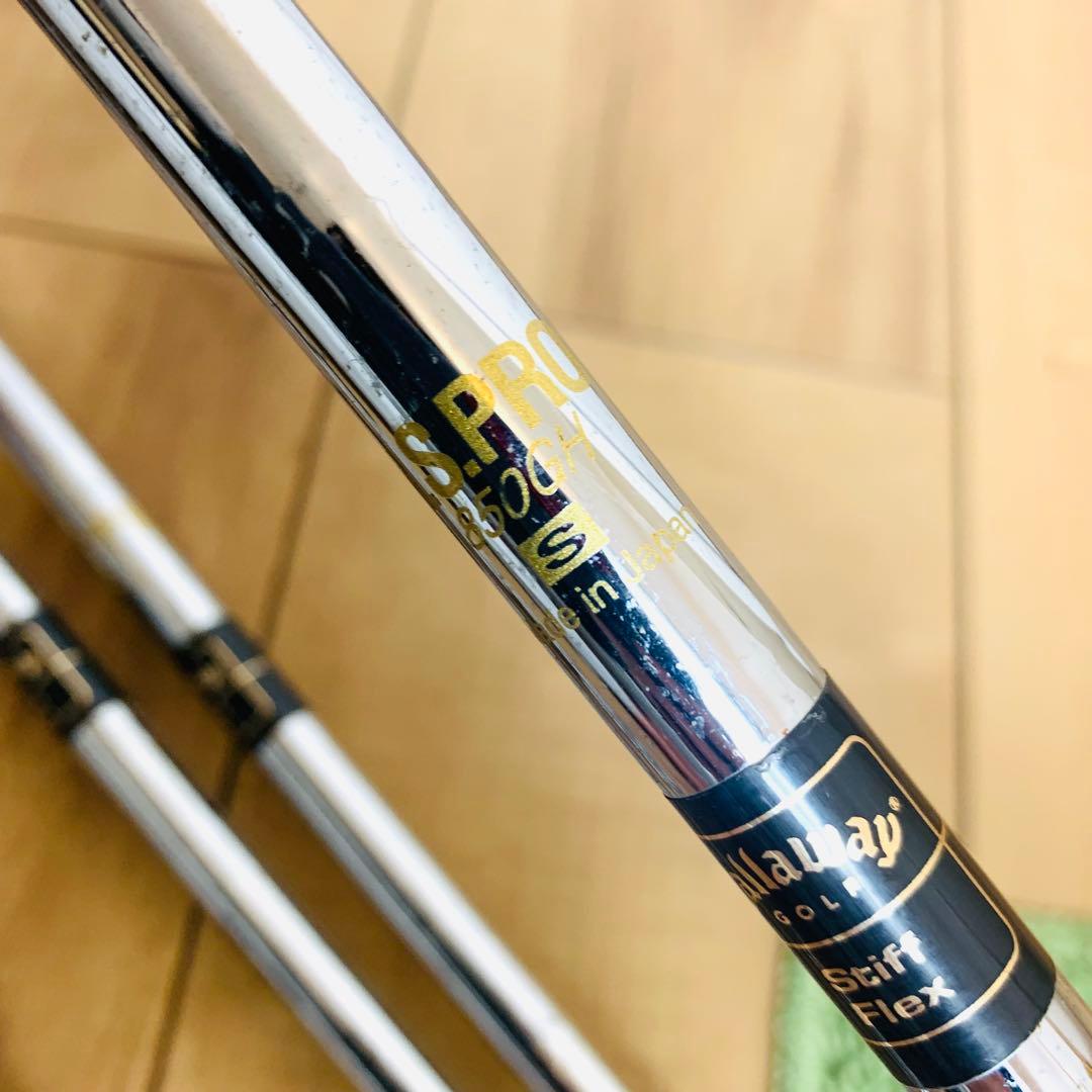 【名器】Callaway BIG BERTHA アイアン 6本セット 右利き