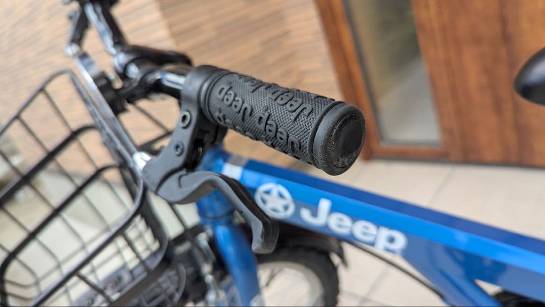 Jeep ジュニア用自転車 青