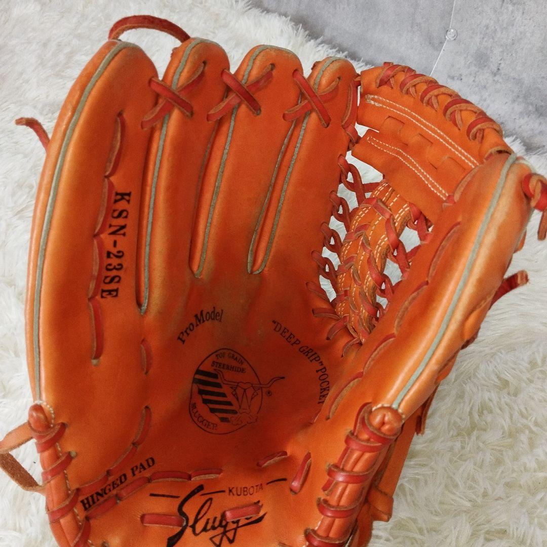 【美品】久保田スラッガー KSN-23SE 軟式 グラブ 野球 希少 左投げ