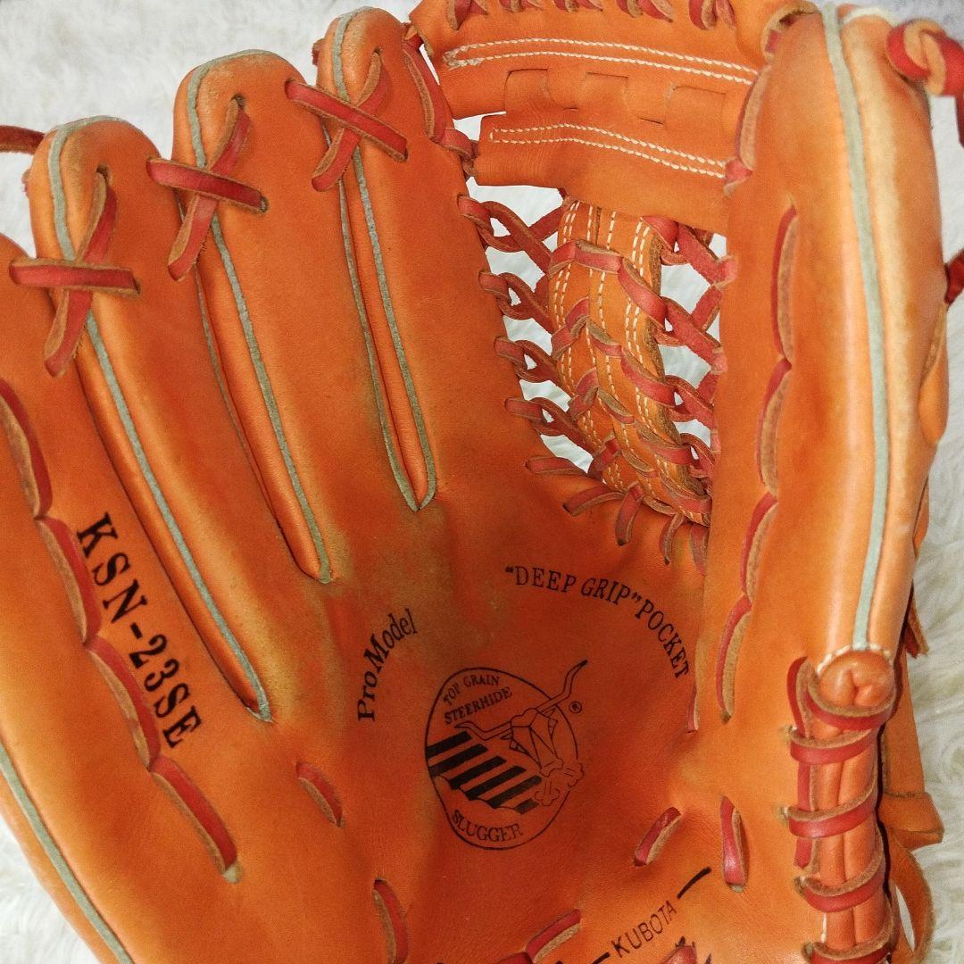【美品】久保田スラッガー KSN-23SE 軟式 グラブ 野球 希少 左投げ
