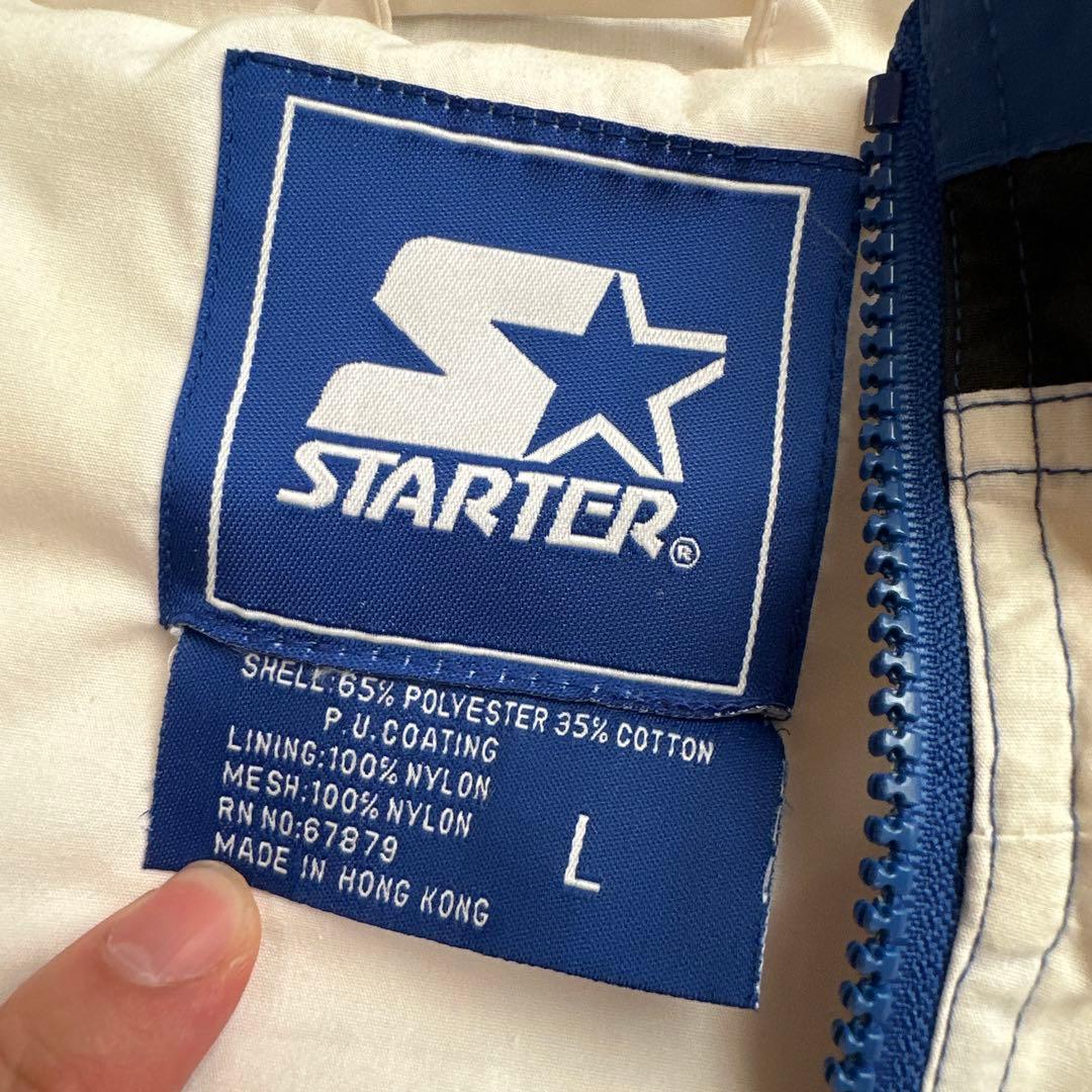 90s STARTER ワイルドキャッツ ハーフジップジャケット L