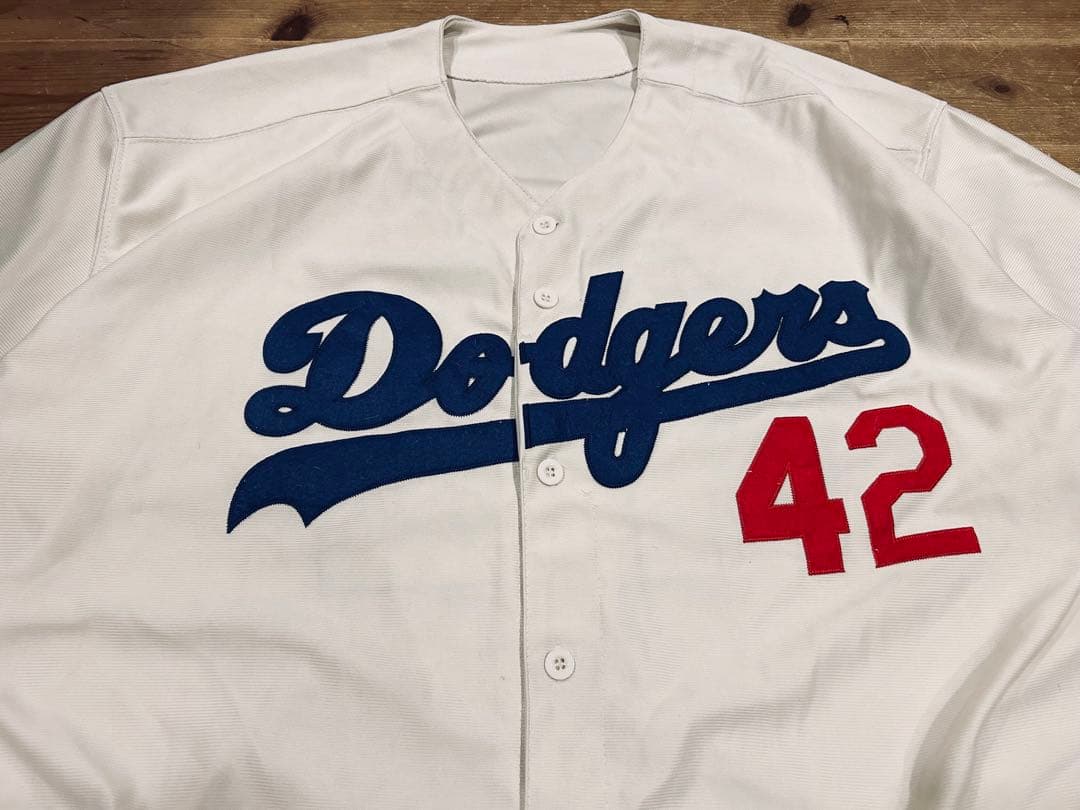 ユニフォーム 古着 70s Dodgers ドジャース ジャッキー・ロビンソン