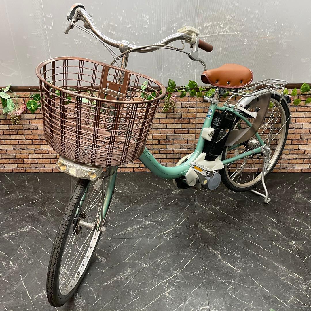 【9】電動自転車 パナソニック vivi LightU グリーン 24インチ