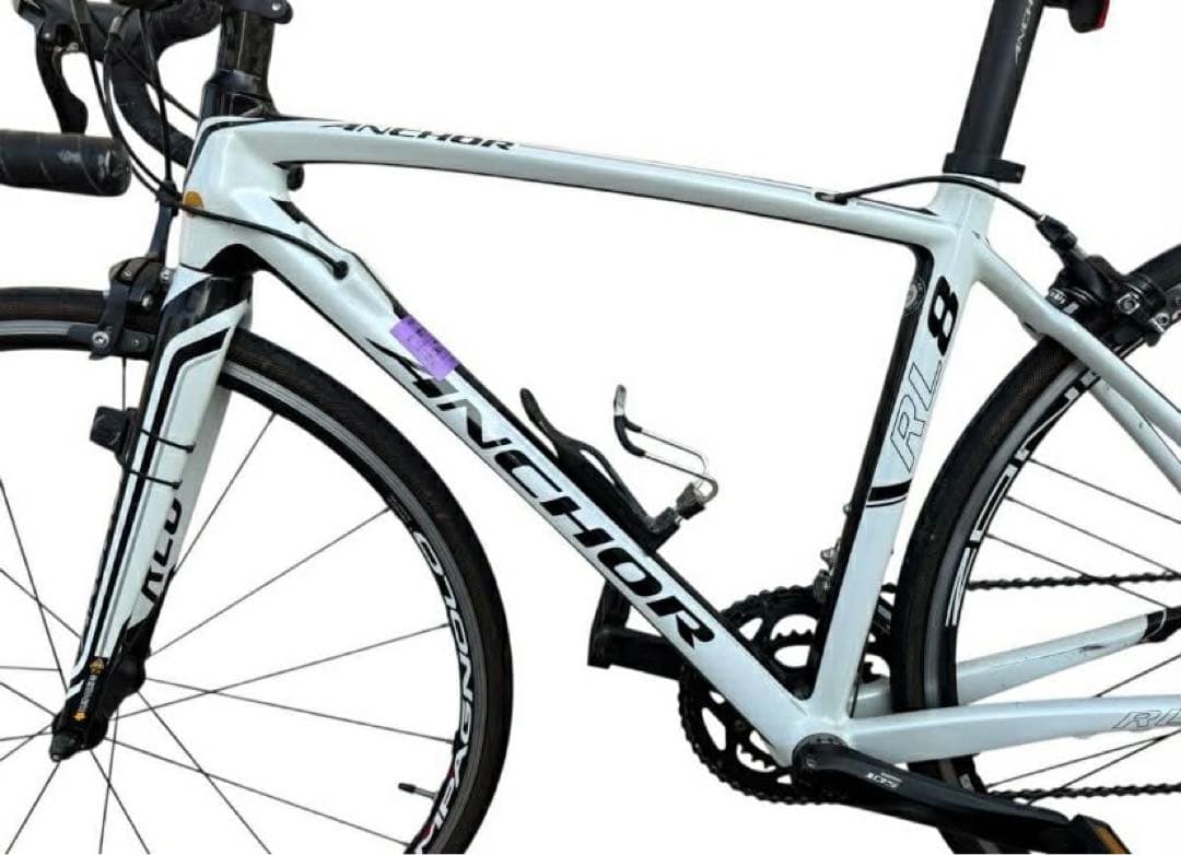 直接取引限定　ANCHOR RL8 ホワイト ロードバイクカーボンシマノ5700