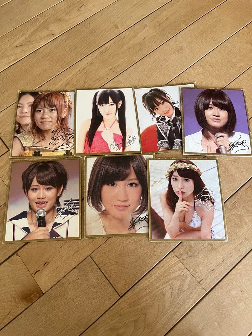 akb48 初期メン　生写真　ブロマイド　まとめ売り　サイン色紙　シール　下敷き