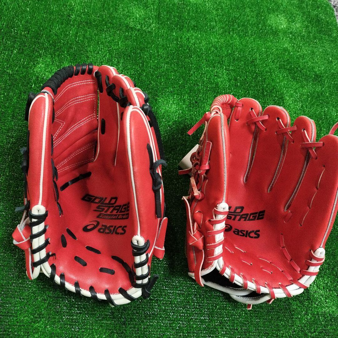 【超美品】大谷翔平モデル GOLDO STAGE 軟式グローブ一般軟式、少年軟式