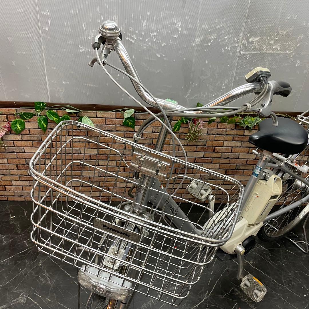 【64】電動自転車 YAMAHA PAS シルバー 26インチ
