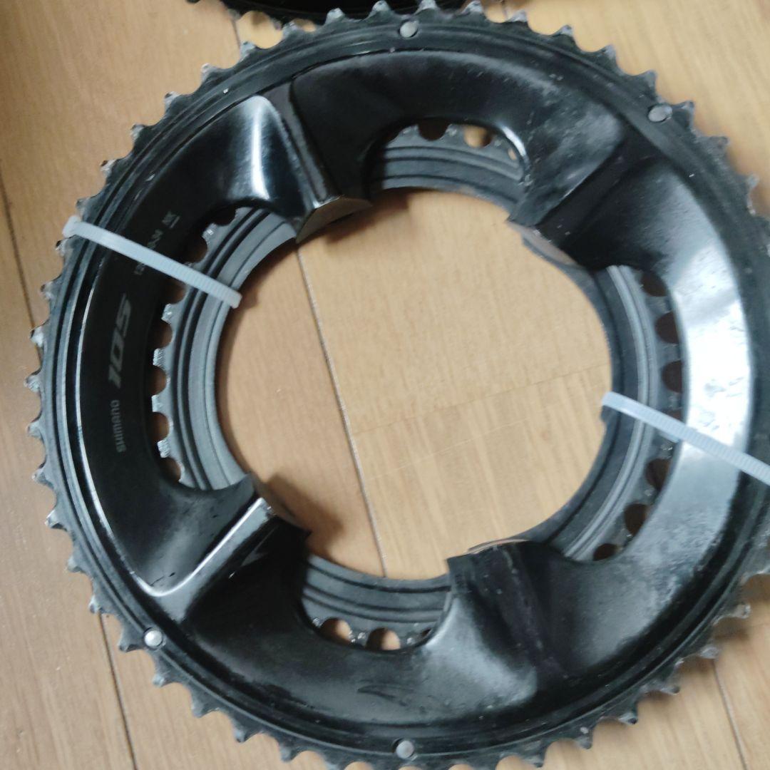 Shimano 105 クランクセット Ultegraチェーンリング付き