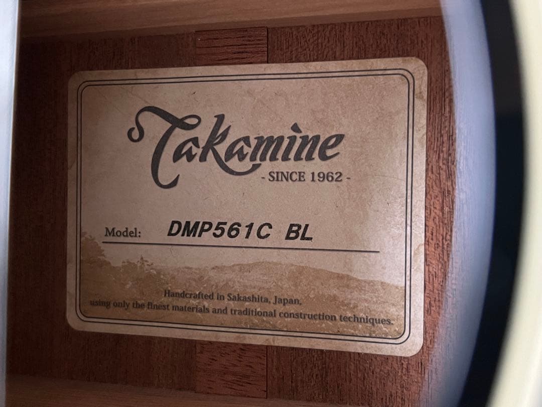 Takamine DMP561C BL エレアコ アコギ 長渕剛