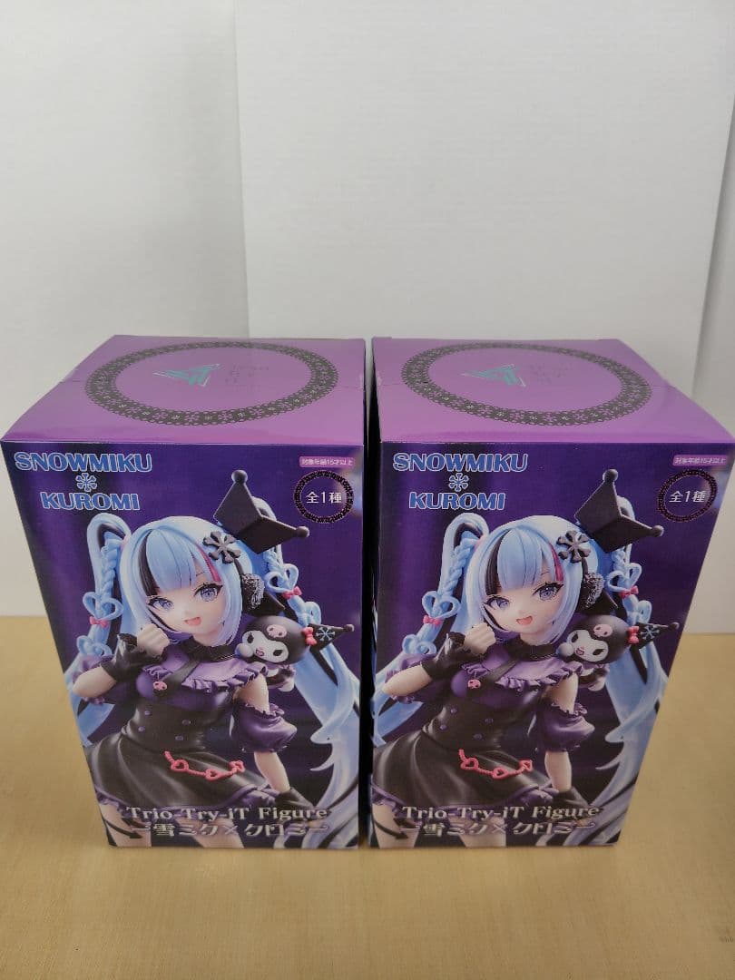 Trio-Try-iT Figure -雪ミク×クロミ-２点セット