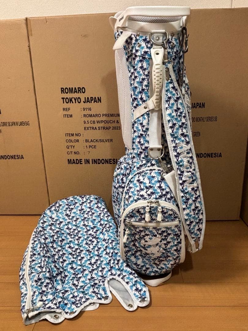 超軽量 アドミラル ゴルフ ヤシの木 スタンド キャディバッグ 美品