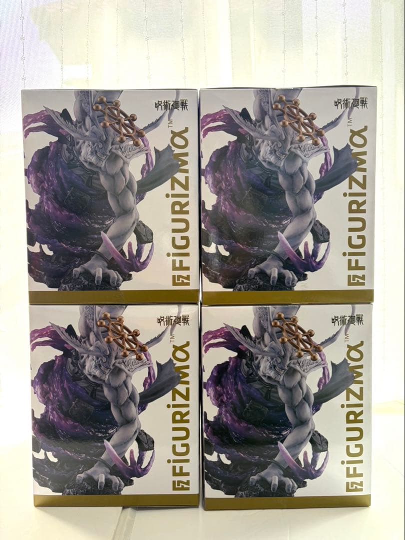 呪術廻戦 FIGURIZMα 八握剣異戒神将魔虚羅 フィギュア 4点　マコラ