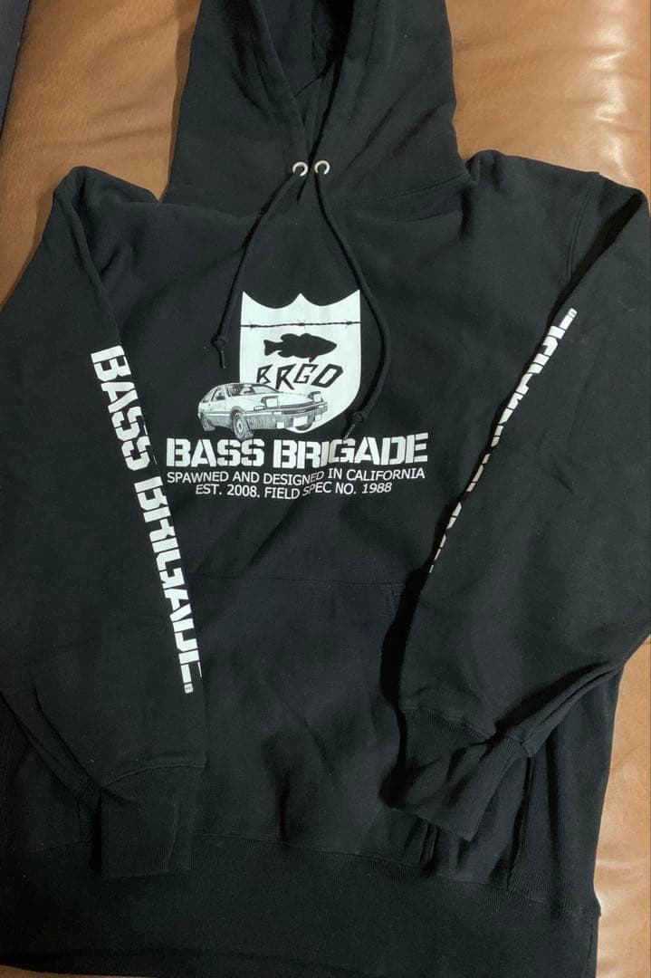 頭文字D × BASS BRIGADE フーディ バスブリゲード パーカー
