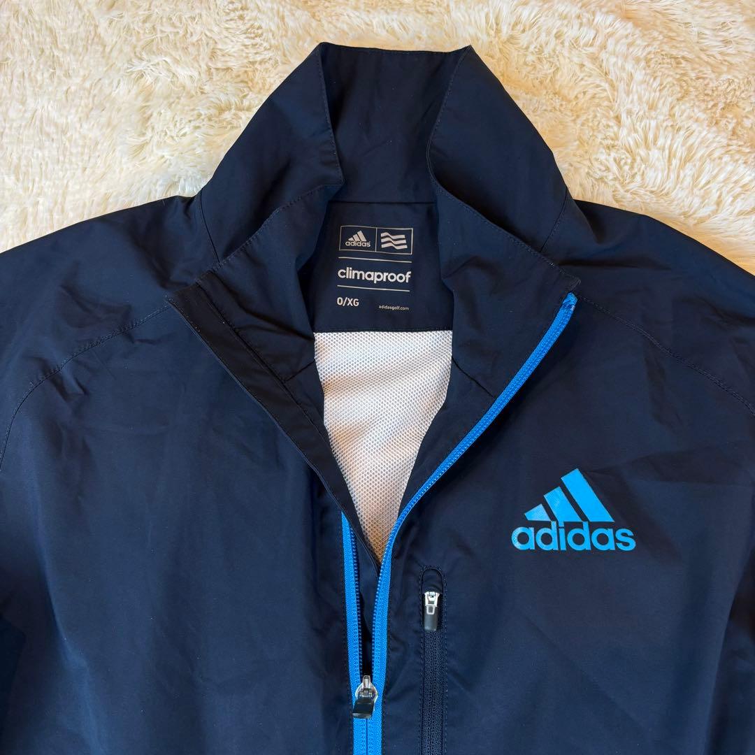 ★美品★ adidas GOLF メンズ 2WAY ナイロン GOLFジャケット