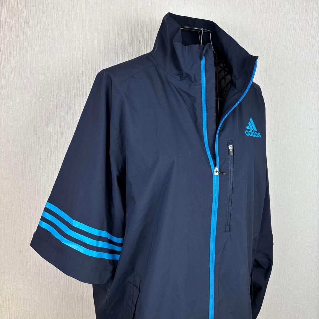 ★美品★ adidas GOLF メンズ 2WAY ナイロン GOLFジャケット