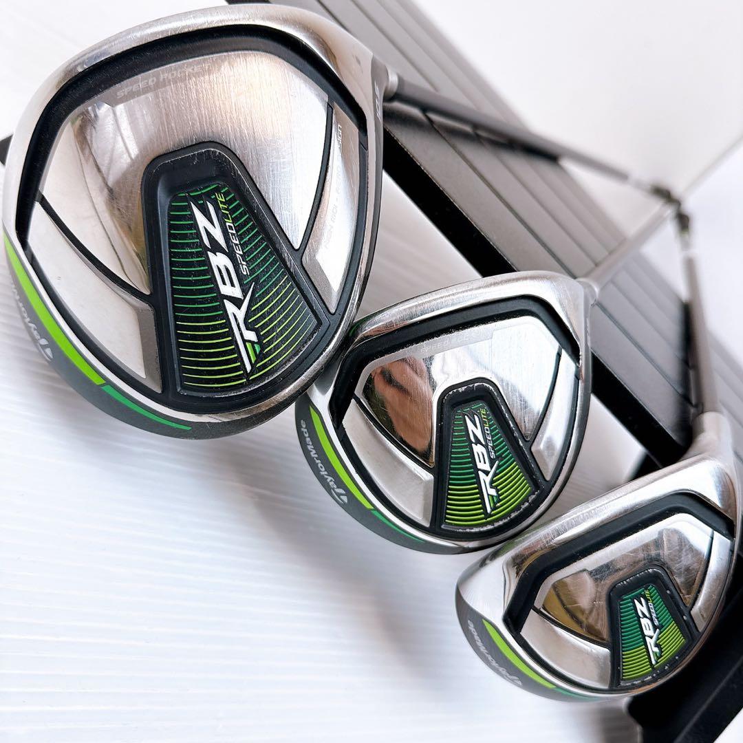 テーラーメイド　RBZ　クラブセット　10本（S）　キャディバッグ付き／初心者