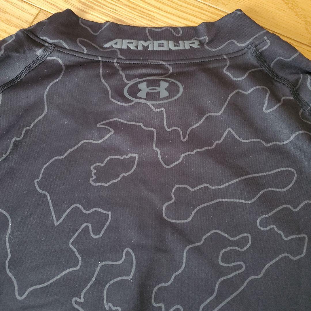 UNDER ARMOUR インナー上下 3XL ブラック迷彩