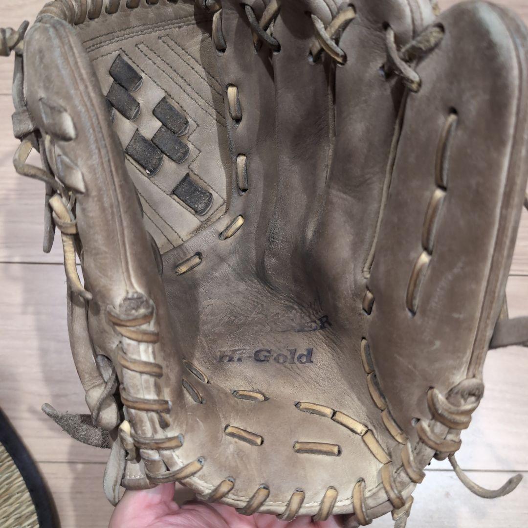 ハイゴールド　硬式グローブ　ピッチャー　外野手