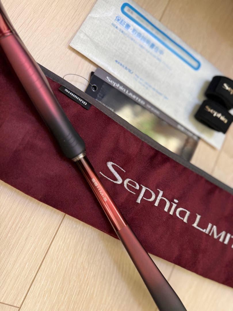 ロッド 26 Sephia LIMITED TIP EGING S511M-S