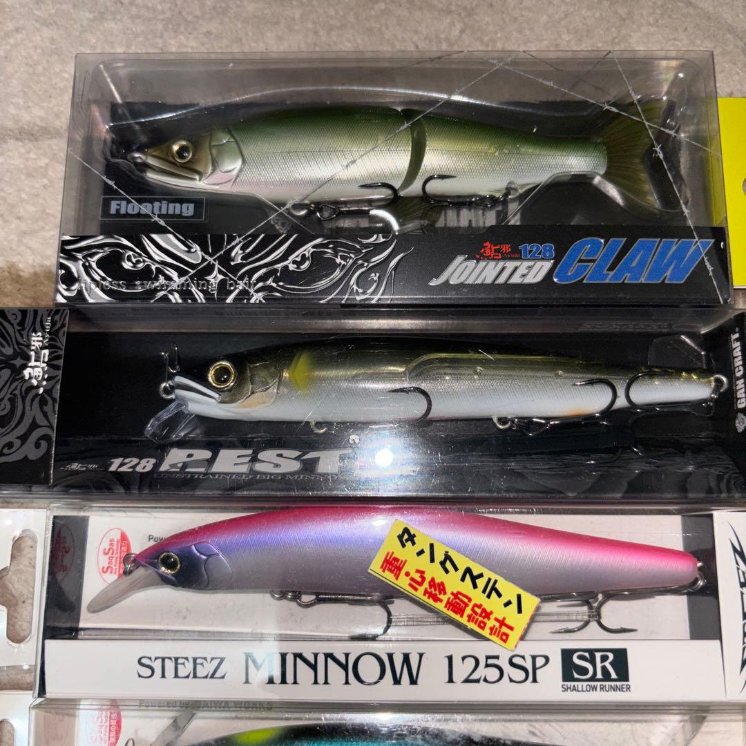 バス釣りハードルアーセット　　未使用品 メーカーいろいろ