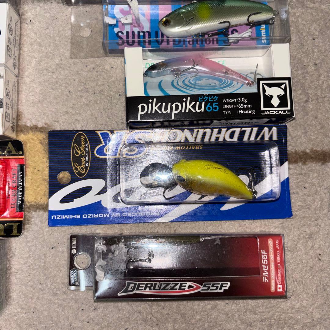 バス釣りハードルアーセット　　未使用品 メーカーいろいろ